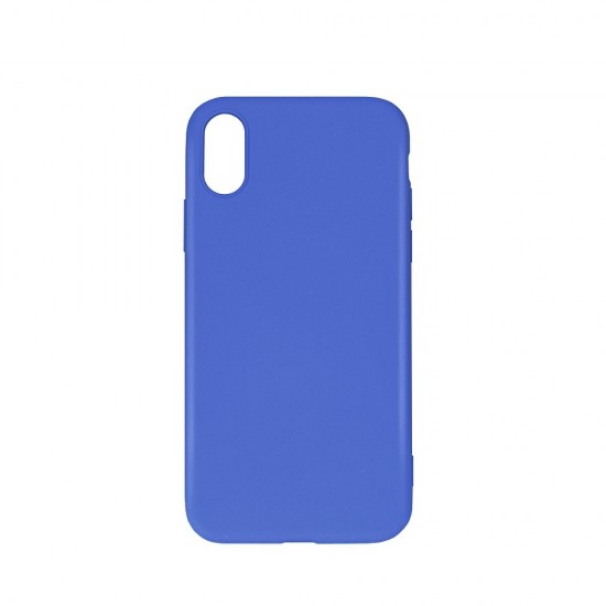 Forcell Silicone Lite Back Case для Xiaomi Redmi Note 8 / Note 8 (2021) - Синий - матовая силиконовая накладка / бампер