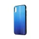 Aurora Glass Back Case для Apple iPhone XS Max - Голубой - накладка / бампер из силикона и стекла (крышка чехол, TPU back cover, bumper shell) Aurora Glass Back Case для Apple iPhone XS Max - Голубой - накладка / бампер из силикона и стекла (крышка чехол, TPU back cover, bumper shell)