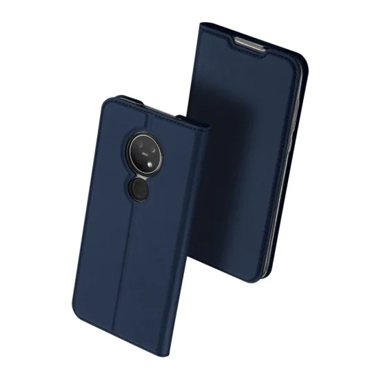 Dux Ducis Skin Pro series для Nokia 6.2 / 7.2 - Тёмно Синий - чехол-книжка с магнитом и стендом / подставкой (кожаный чехол-книжка, leather book wallet case cover stand) Dux Ducis Skin Pro series для Nokia 6.2 / 7.2 - Тёмно Синий - чехол-книжка с магнитом и стендом / подставкой (кожаный чехол-книжка, leather book wallet case cover stand)