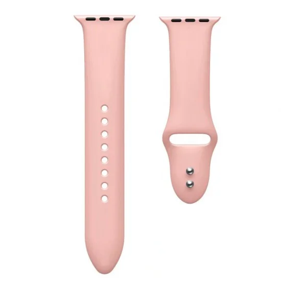 Dual Color Silicone Watch Band для Apple Watch 38 / 40 / 41 mm - Розовый - силиконовый ремешок для часов с двумя застёжками Dual Color Silicone Watch Band для Apple Watch 38 / 40 / 41 mm - Розовый - силиконовый ремешок для часов с двумя застёжками