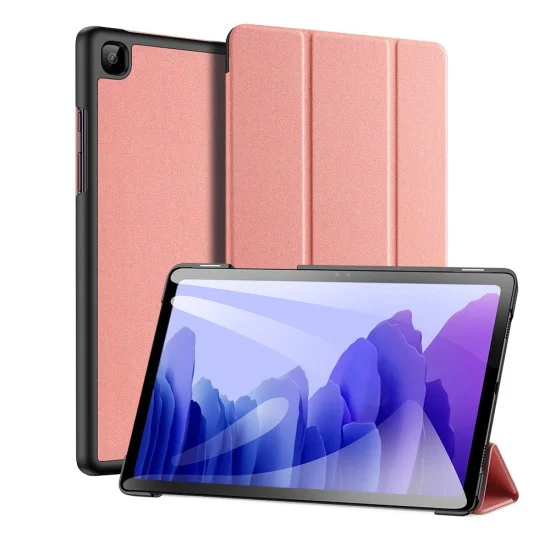 Dux Ducis Skin Pro series priekš Samsung Galaxy Tab A7 T500 / T505 - Koraļļu - sāniski atverams maciņš ar magnētu un stendu Dux Ducis Skin Pro series priekš Samsung Galaxy Tab A7 T500 / T505 - Koraļļu - sāniski atverams maciņš ar magnētu un stendu