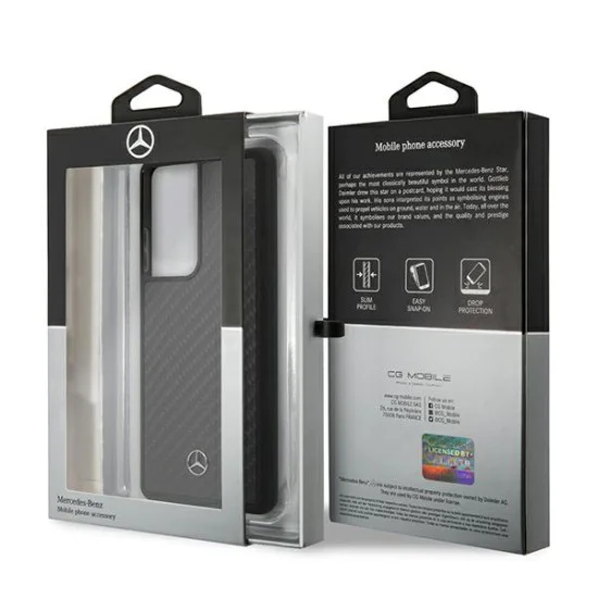Mercedes Benz Dynamic Line series Back Case MEHCS21LRCABK для Samsung Galaxy S21 Ultra G998 - Чёрный - карбоновая накладка / бампер-крышка Mercedes Benz Dynamic Line series Back Case MEHCS21LRCABK для Samsung Galaxy S21 Ultra G998 - Чёрный - карбоновая накладка / бампер-крышка