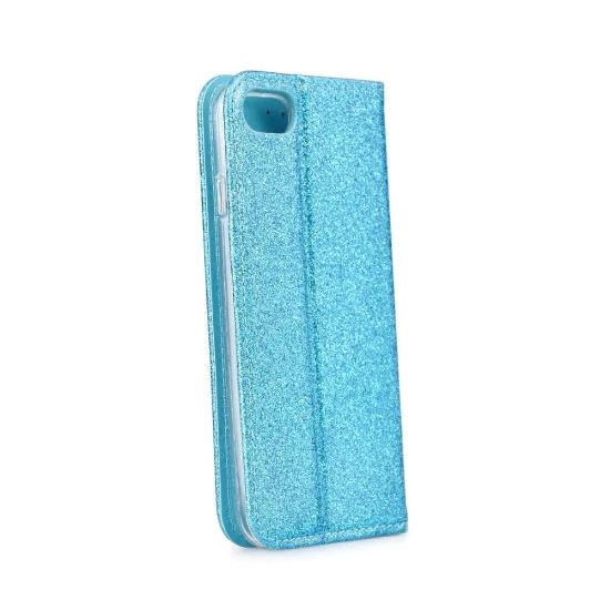 Forcell Shining Book Case для Samsung Galaxy A72 A725 - Голубой - чехол-книжка со стендом / подставкой Forcell Shining Book Case для Samsung Galaxy A72 A725 - Голубой - чехол-книжка со стендом / подставкой