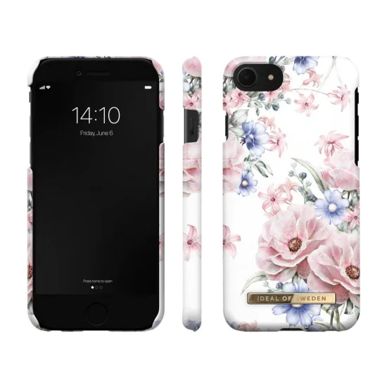 iDeal of Sweden Fashion CS17 Back Case для Apple iPhone 7 / 8 / SE2 (2020) / SE3 (2022) - Floral Romance - пластиковый чехол-накладка с встроенной металической пластиной / бампер-крышка iDeal of Sweden Fashion CS17 Back Case для Apple iPhone 7 / 8 / SE2 (2020) / SE3 (2022) - Floral Romance - пластиковый чехол-накладка с встроенной металической пластиной / бампер-крышка