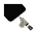Micro SD Card Reader with Lightning port - Pelēks - atmiņas karšu lasītājs Micro SD Card Reader with Lightning port - Pelēks - atmiņas karšu lasītājs
