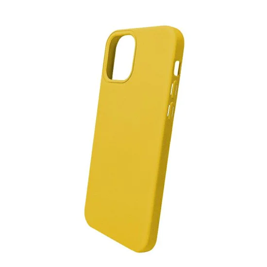 Forcell Silicone Case (Microfiber Soft Touch) для Apple iPhone 12 mini - Жёлтый - матовая силиконовая накладка / бампер-крышка Forcell Silicone Case (Microfiber Soft Touch) для Apple iPhone 12 mini - Жёлтый - матовая силиконовая накладка / бампер-крышка