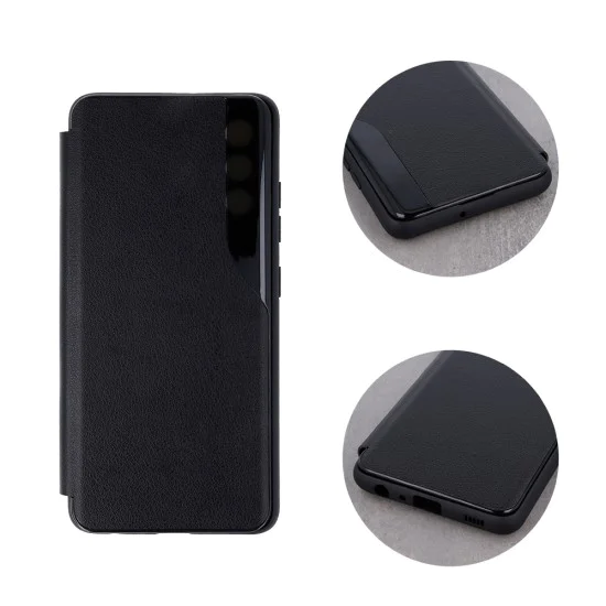 Smart View TPU Window Wake / Sleep Book Case для Samsung Galaxy A52 A525 / A52 5G A526 / A52s 5G A528 - Чёрный - чехол-книжка с окошком Smart View TPU Window Wake / Sleep Book Case для Samsung Galaxy A52 A525 / A52 5G A526 / A52s 5G A528 - Чёрный - чехол-книжка с окошком