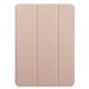 Tri-fold Stand PU Leather Smart Case для Apple iPad Pro 11 (2020 / 2021) - Розовое Золото - чехол-книжка со стендом / подставкой