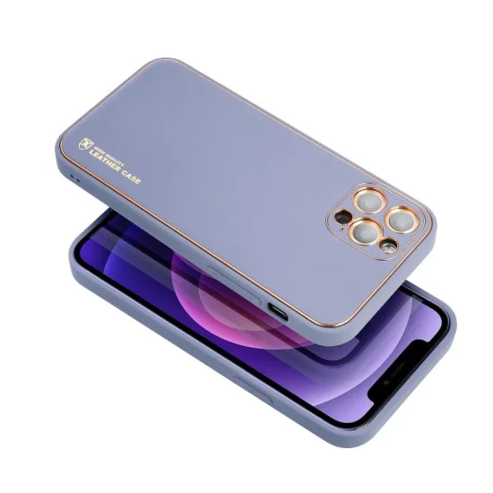 Forcell Leather Back Case priekš Xiaomi Redmi Note 10 Pro - Zils - mākslīgās ādas aizmugures apvalks / bampers-vāciņš Forcell Leather Back Case priekš Xiaomi Redmi Note 10 Pro - Zils - mākslīgās ādas aizmugures apvalks / bampers-vāciņš