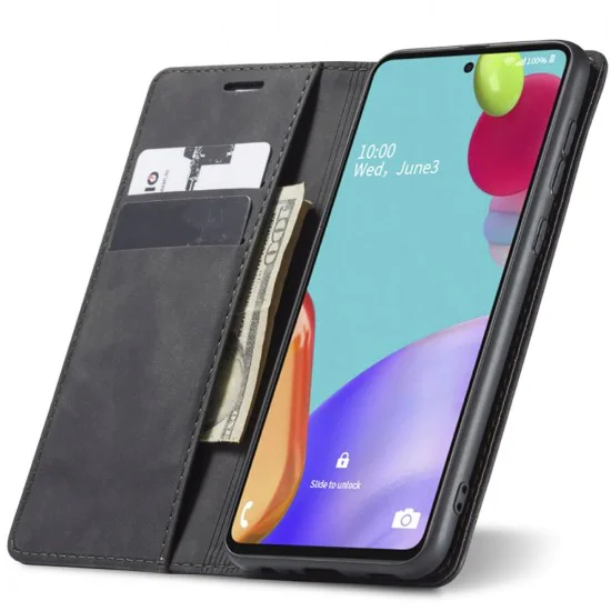 Tech-Protect Wallet 3 Book Case priekš Xiaomi Redmi Note 10 Pro - Tumši Pelēks - sāniski atverams maciņš ar magnētu un stendu / grāmatveida maks Tech-Protect Wallet 3 Book Case priekš Xiaomi Redmi Note 10 Pro - Tumši Pelēks - sāniski atverams maciņš ar magnētu un stendu / grāmatveida maks