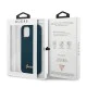 Guess Silicone Script Gold Logo series Back Case GUHCP12MLSLMGBL для Apple iPhone 12 / 12 Pro - Синий - силиконовый чехол-накладка / бампер-крышка Guess Silicone Script Gold Logo series Back Case GUHCP12MLSLMGBL для Apple iPhone 12 / 12 Pro - Синий - силиконовый чехол-накладка / бампер-крышка