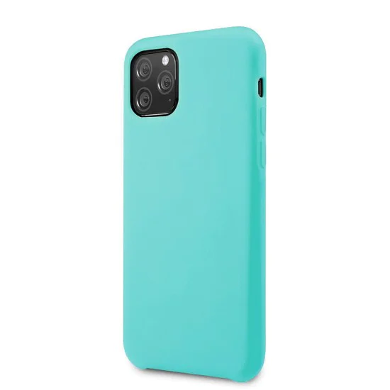 Vennus Silicone Lite Back Case priekš Apple iPhone 12 / 12 Pro - Tirkīzs - silikona aizmugures apvalks / bampers-vāciņš Vennus Silicone Lite Back Case priekš Apple iPhone 12 / 12 Pro - Tirkīzs - silikona aizmugures apvalks / bampers-vāciņš