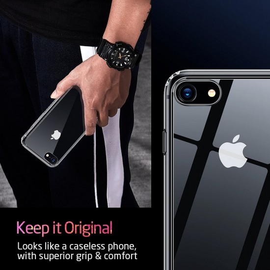 ESR Ice Shield Glass Back Case для Apple iPhone 13 mini - Прозрачный - накладка / бампер из силикона и стекла