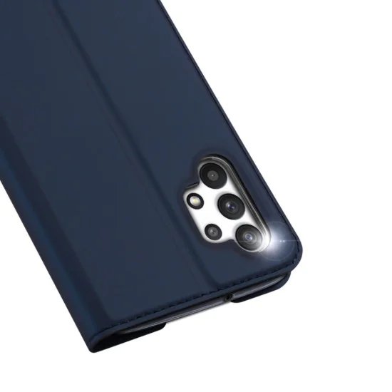 Dux Ducis Skin Pro series priekš Samsung Galaxy A52 A525 / A52 5G A526 / A52s 5G A528 - Tumši Zils - sāniski atverams maciņš ar magnētu un stendu Dux Ducis Skin Pro series priekš Samsung Galaxy A52 A525 / A52 5G A526 / A52s 5G A528 - Tumši Zils - sāniski atverams maciņš ar magnētu un stendu