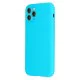 Vennus Silicone Lite Back Case для Apple iPhone 13 Pro - Голубой - силиконовый чехол-накладка / бампер-крышка Vennus Silicone Lite Back Case для Apple iPhone 13 Pro - Голубой - силиконовый чехол-накладка / бампер-крышка