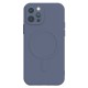 Tel Protect Silicone Back Case with MagSafe для Apple iPhone 13 - Синий - силиконовый чехол-накладка / бампер-крышка