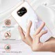 IMD Electroplating Marble Pattern TPU Phone Shell priekš Xiaomi Poco X3 NFC / X3 Pro - Balts - silikona aizmugures apvalks / bampers-vāciņš IMD Electroplating Marble Pattern TPU Phone Shell priekš Xiaomi Poco X3 NFC / X3 Pro - Balts - silikona aizmugures apvalks / bampers-vāciņš