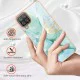 IMD Electroplating Marble Pattern TPU Phone Shell priekš Samsung Galaxy A12 A125 - Zaļš - silikona aizmugures apvalks / bampers-vāciņš IMD Electroplating Marble Pattern TPU Phone Shell priekš Samsung Galaxy A12 A125 - Zaļš - silikona aizmugures apvalks / bampers-vāciņš