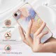 IMD Electroplated Frame TPU Phone Back Case priekš Apple iPhone 7 / 8 / SE2 (2020) / SE3 (2022) - Balts / Marmors - silikona aizmugures apvalks / bampers-vāciņš IMD Electroplated Frame TPU Phone Back Case priekš Apple iPhone 7 / 8 / SE2 (2020) / SE3 (2022) - Balts / Marmors - silikona aizmugures apvalks / bampers-vāciņš