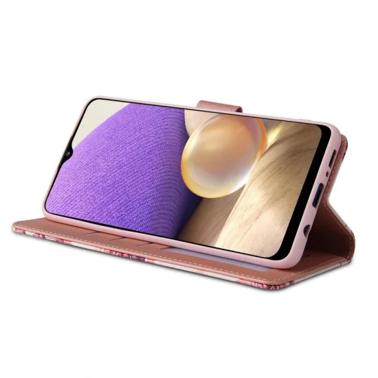Tech-Protect Wallet Book Case для Samsung Galaxy A53 5G A536 - Розовый / Цветочный - чехол-книжка с магнитом и стендом Tech-Protect Wallet Book Case для Samsung Galaxy A53 5G A536 - Розовый / Цветочный - чехол-книжка с магнитом и стендом