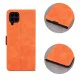 Smart Mono Book Case priekš Samsung Galaxy A12 A125 - Oranžs - sāniski atverams maciņš ar stendu / grāmatveida maks Smart Mono Book Case priekš Samsung Galaxy A12 A125 - Oranžs - sāniski atverams maciņš ar stendu / grāmatveida maks