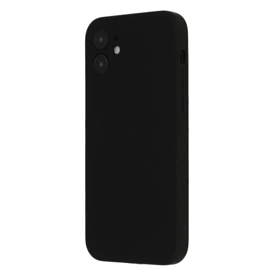 Vennus Silicone Lite Back Case для Apple iPhone 13 mini - Чёрный - силиконовый чехол-накладка / бампер-крышка Vennus Silicone Lite Back Case для Apple iPhone 13 mini - Чёрный - силиконовый чехол-накладка / бампер-крышка