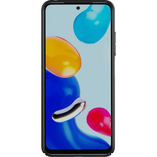 Nillkin CamShield Slide Camera Back Hard Case Cover для Xiaomi Redmi Note 11 / Note 11S - Чёрный - пластиковая накладка / бампер с защитным механизмом для камеры Nillkin CamShield Slide Camera Back Hard Case Cover для Xiaomi Redmi Note 11 / Note 11S - Чёрный - пластиковая накладка / бампер с защитным механизмом для камеры