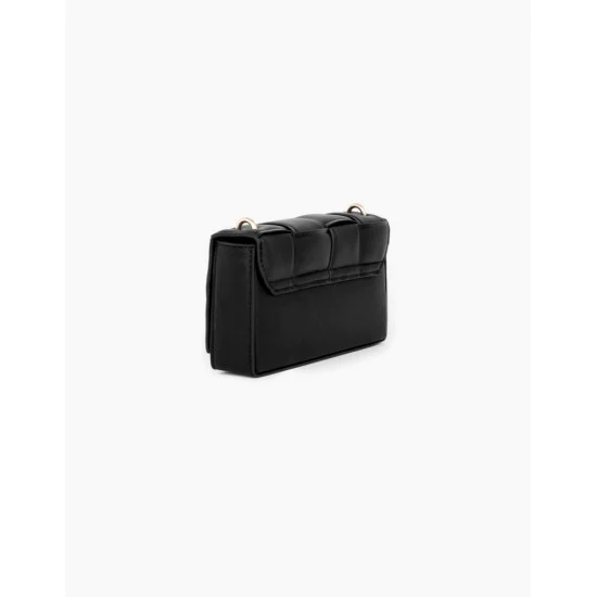 iDeal of Sweden SS21 Braided Crossbody Bag - Smooth Noir - sieviešu pleca soma iDeal of Sweden SS21 Braided Crossbody Bag - Smooth Noir - sieviešu pleca soma
