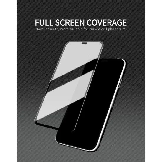 X-One 2.5D Full Glue Extra Strong Crystal Clear Tempered Glass Screen Protector для Apple iPhone 11 / XR - Чёрный - Защитное стекло / Бронированое / Закалённое антиударное X-One 2.5D Full Glue Extra Strong Crystal Clear Tempered Glass Screen Protector для Apple iPhone 11 / XR - Чёрный - Защитное стекло / Бронированое / Закалённое антиударное