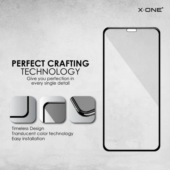 X-One 3D Full Cover Tempered Glass Screen Protector для Apple iPhone 11 / XR - Чёрный - Защитное стекло / Бронированое / Закалённое антиударное X-One 3D Full Cover Tempered Glass Screen Protector для Apple iPhone 11 / XR - Чёрный - Защитное стекло / Бронированое / Закалённое антиударное