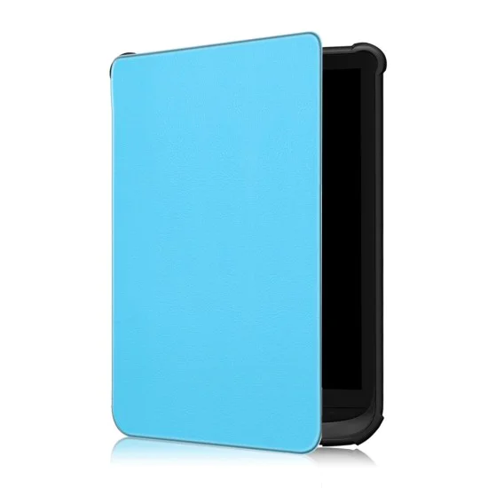 PocketBook Solid Color Case для Basic 4 (606) / Lux 2 (616) / Touch Lux 4 / 5 (627, 628) / Touch HD3 (632) / Color (633) - Голубой - чехол-книжка / обложка из искусственной кожи PocketBook Solid Color Case для Basic 4 (606) / Lux 2 (616) / Touch Lux 4 / 5 (627, 628) / Touch HD3 (632) / Color (633) - Голубой - чехол-книжка / обложка из искусственной кожи