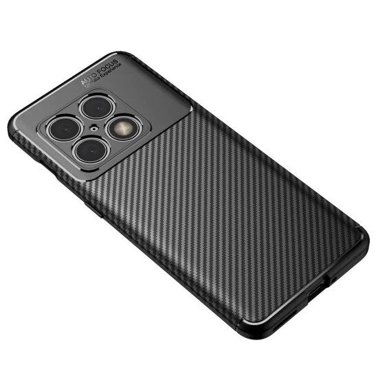 Beetle Series Carbon Fiber TPU Protection Phone Cover для OnePlus 10 Pro 5G - Чёрный - противоударная силиконовая накладка / бампер (крышка чехол, shell cover, bumper) Beetle Series Carbon Fiber TPU Protection Phone Cover для OnePlus 10 Pro 5G - Чёрный - противоударная силиконовая накладка / бампер (крышка чехол, shell cover, bumper)