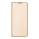 Dux Ducis Skin Pro series для Xiaomi 12 / 12X - Золотистый - чехол-книжка с магнитом и стендом / подставкой Dux Ducis Skin Pro series для Xiaomi 12 / 12X - Золотистый - чехол-книжка с магнитом и стендом / подставкой