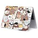 Enkay Hat Prince Hard PC Protective Case для Apple MacBook Air 13-inch (2018 / 2019) A1932; (2020) A2179; M1 (2020) A2337 - Зоо - пластиковая накладка / чехол с обеих сторон Enkay Hat Prince Hard PC Protective Case для Apple MacBook Air 13-inch (2018 / 2019) A1932; (2020) A2179; M1 (2020) A2337 - Зоо - пластиковая накладка / чехол с обеих сторон