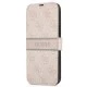 Guess 4G Stripe Collection Book Case GUBKP13S4GDPI priekš Apple iPhone 13 mini - Rozā - mākslīgās ādas sāniski atverams maciņš ar stendu Guess 4G Stripe Collection Book Case GUBKP13S4GDPI priekš Apple iPhone 13 mini - Rozā - mākslīgās ādas sāniski atverams maciņš ar stendu