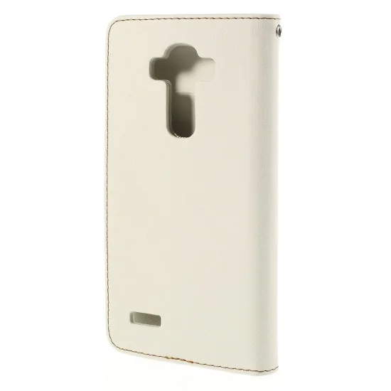 RoarKorea Simply Life Diary LG G4 H815 - Balts - sāniski atverams maciņš ar stendu (ādas maks, grāmatiņa, leather book wallet case cover stand) RoarKorea Simply Life Diary LG G4 H815 - Balts - sāniski atverams maciņš ar stendu (ādas maks, grāmatiņa, leather book wallet case cover stand)