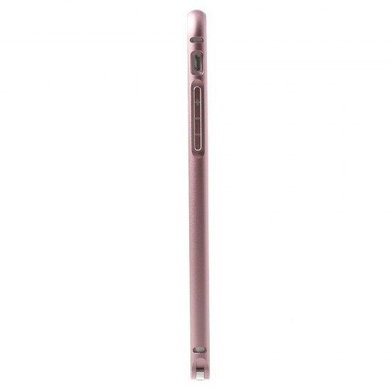 Hippocampal Buckle Metal Bumper Case для Apple iPhone 6 / 6S - Pink - алюминиевый / металлический бампер