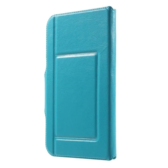 Universal Crazy Horse Window Leather Case, Size: 151 x 80 x 10mm - Blue - sāniski atverams maciņš ar stendu un lodziņu (ādas maks, grāmatiņa, leather book wallet case cover stand) Universal Crazy Horse Window Leather Case, Size: 151 x 80 x 10mm - Blue - sāniski atverams maciņš ar stendu un lodziņu (ādas maks, grāmatiņa, leather book wallet case cover stand)