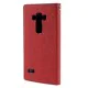 MERCURY GOOSPERY PU Leather Wallet Cover for LG G4 Beat / G4S H735 - Red - sāniski atverams maciņš ar stendu (ādas maks, grāmatiņa, leather book wallet case cover stand) MERCURY GOOSPERY PU Leather Wallet Cover for LG G4 Beat / G4S H735 - Red - sāniski atverams maciņš ar stendu (ādas maks, grāmatiņa, leather book wallet case cover stand)