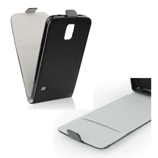 Forcell Flexi Slim Flip priekš HTC Desire 626 - Melns - vertikāli atverams maciņš (ādas telefona maks, leather book vertical flip case cover) Forcell Flexi Slim Flip priekš HTC Desire 626 - Melns - vertikāli atverams maciņš (ādas telefona maks, leather book vertical flip case cover)