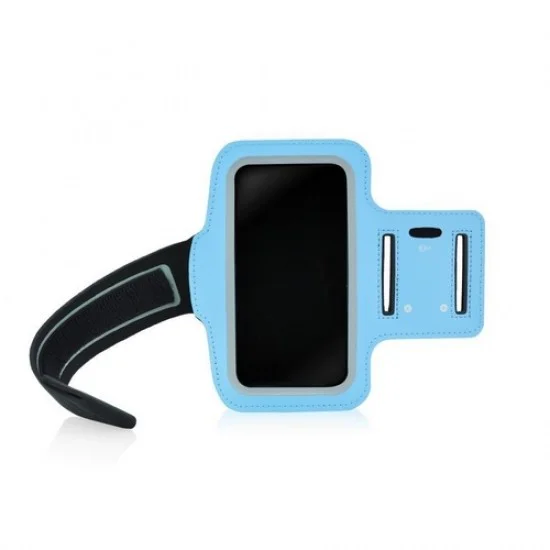 Armband HSK-02 priekš Apple iPhone 6 / 6S - Blue - Universāls maks ietvars - Sporta futlāris rokas aproce fitnesam saite Armband HSK-02 priekš Apple iPhone 6 / 6S - Blue - Universāls maks ietvars - Sporta futlāris rokas aproce fitnesam saite