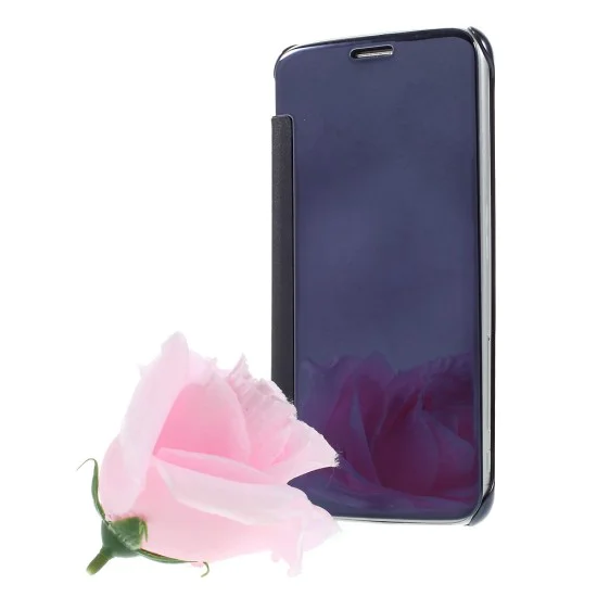 Clear View Cover Mirror Surface priekš LG G5 H850 - Dark Blue - sāniski atverams maciņš (maks grāmatiņa, book wallet case cover stand) Clear View Cover Mirror Surface priekš LG G5 H850 - Dark Blue - sāniski atverams maciņš (maks grāmatiņa, book wallet case cover stand)