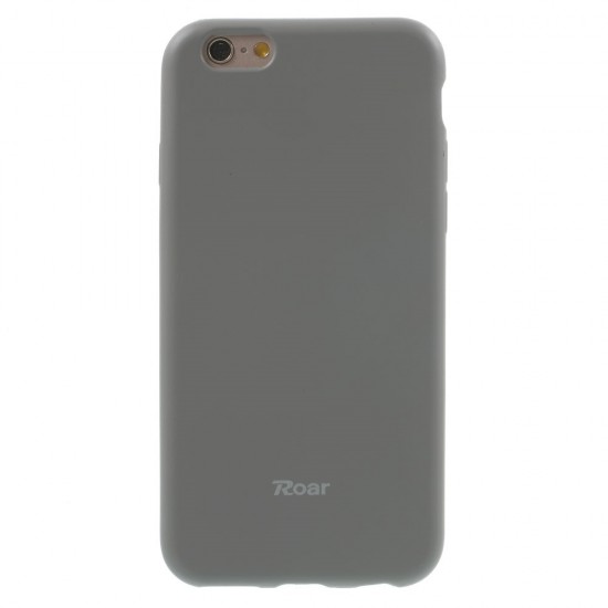 RoarKorea All Day Colorful Jelly Case для Asus Zenfone 3 ZE520KL - Серый - матовая силиконовая накладка / бампер (крышка чехол, slim TPU silicone cover shell, bumper)