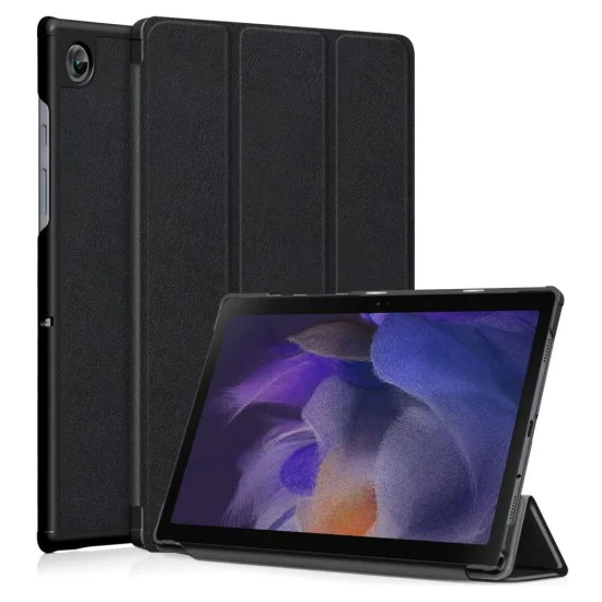 Tech-Protect Smart Case для Samsung Galaxy Tab A8 X200 / X205 - Чёрный - чехол-книжка с магнитом и стендом / подставкой Tech-Protect Smart Case для Samsung Galaxy Tab A8 X200 / X205 - Чёрный - чехол-книжка с магнитом и стендом / подставкой