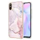 IMD Electroplating Marble Pattern TPU Phone Shell для Xiaomi Redmi 9A - Розовое Золото - силиконовая накладка / бампер-крышка IMD Electroplating Marble Pattern TPU Phone Shell для Xiaomi Redmi 9A - Розовое Золото - силиконовая накладка / бампер-крышка