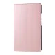 PU Leather Stand Tablet Cover Case priekš Huawei MatePad T8 8.0 - Rozā Zelts - sāniski atverams maciņš ar stendu PU Leather Stand Tablet Cover Case priekš Huawei MatePad T8 8.0 - Rozā Zelts - sāniski atverams maciņš ar stendu