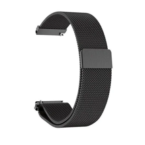 22mm Beline Fancy Magnetic Milanese Smart Watch Strap - Чёрный - ремешок для часов на магните из нержавеющей стали для умных часов 22mm Beline Fancy Magnetic Milanese Smart Watch Strap - Чёрный - ремешок для часов на магните из нержавеющей стали для умных часов