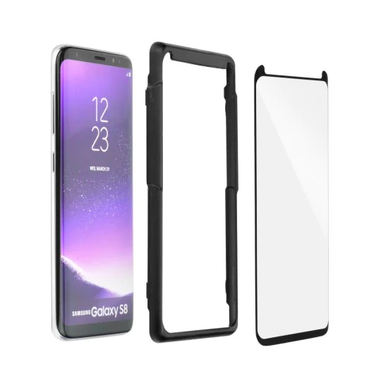 BlueStar 5D Full Glue (Case Friendly with frame) Tempered Glass protector для Samsung Galaxy S22 Plus 5G S906 - Чёрное - Защитное стекло / Бронированое / Закалённое антиударное BlueStar 5D Full Glue (Case Friendly with frame) Tempered Glass protector для Samsung Galaxy S22 Plus 5G S906 - Чёрное - Защитное стекло / Бронированое / Закалённое антиударное
