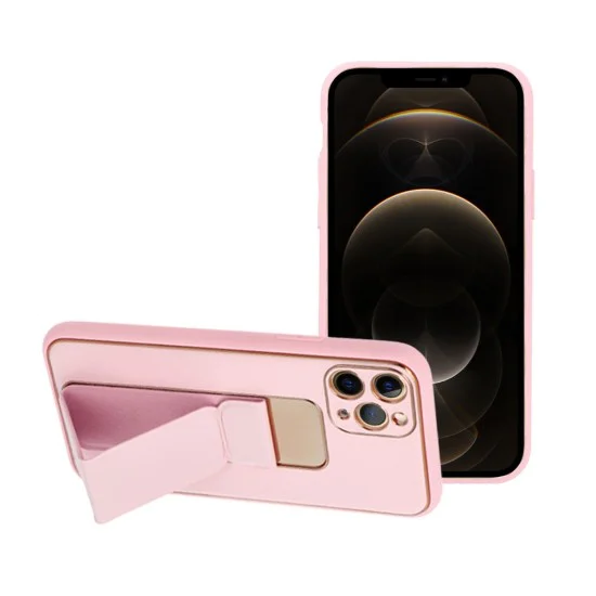 Tel Protect Leather Back Case with Kickstand для Samsung Galaxy A53 5G A536 - Розовый - чехол-накладка из искусственной кожи со стендом / подставкой / бампер-крышка Tel Protect Leather Back Case with Kickstand для Samsung Galaxy A53 5G A536 - Розовый - чехол-накладка из искусственной кожи со стендом / подставкой / бампер-крышка