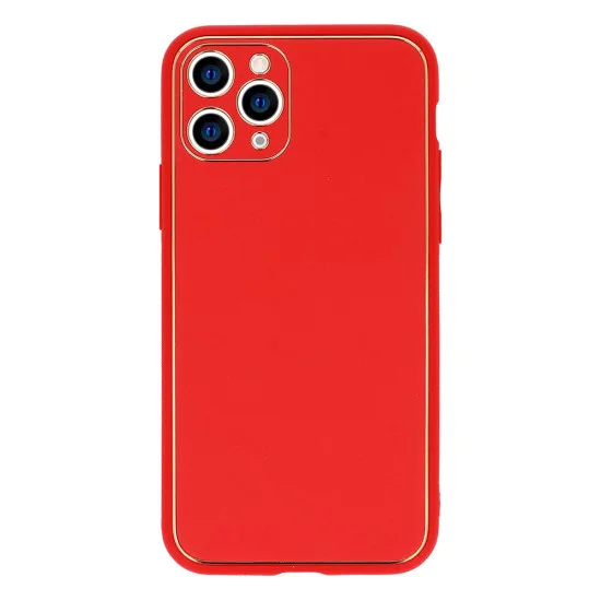 Tel Protect Luxury Leather Back Case для Samsung Galaxy A22 5G A226 - Красный - чехол-накладка из искусственной кожи / бампер-крышка Tel Protect Luxury Leather Back Case для Samsung Galaxy A22 5G A226 - Красный - чехол-накладка из искусственной кожи / бампер-крышка